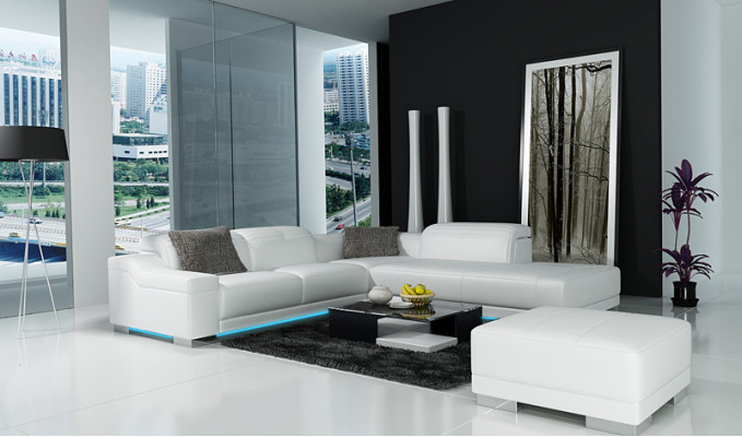 Exklusiver Stil und Funktionalität Das ultimative multifunktionale L-Sofa