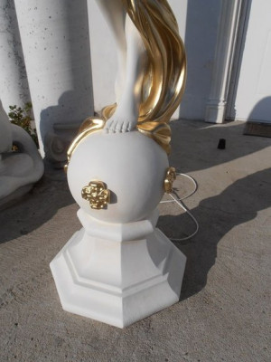 Stehleuchte Stand Leuchte Lampe Lampen Leuchten Design Figur Skulptur 200cm Neu