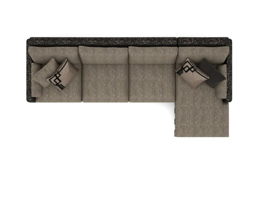 Luxus Einrichtung Polstermöbel Ecksofa L-Form Wohnzimmer Eckcouch Neu