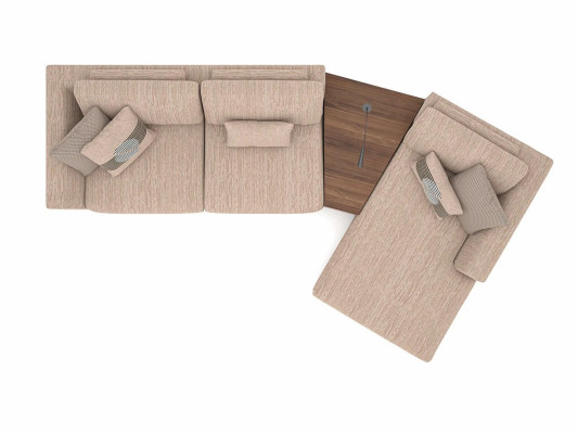 Designer Ecksofa L-Form Luxus Sofa Couch Wohnzimmer Textil Polstermöbel