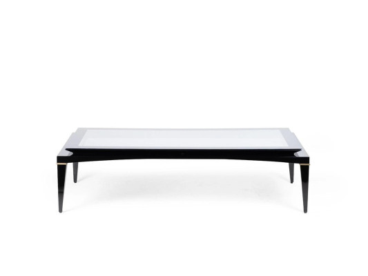 Schwarz Couchtisch Wohnzimmer Luxus Design Möbel Kaffeetisch Tisch Neu