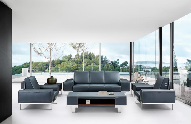 Moderne Sofagarnitur 311 Sitzer Sofa Couch Polster Garnitur Couchen Leder Neu