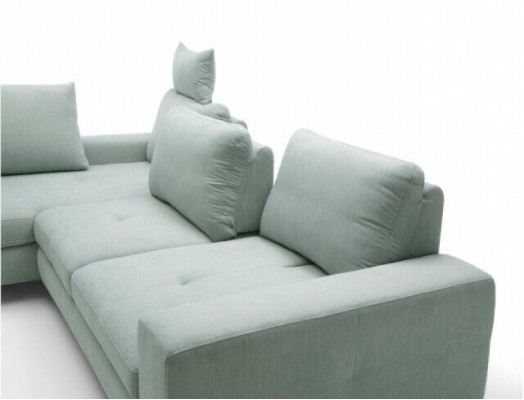 Schlafsofa Ecksofa Sofa Polster Wohnzimmer Textl Sitz Garnitur Funktions