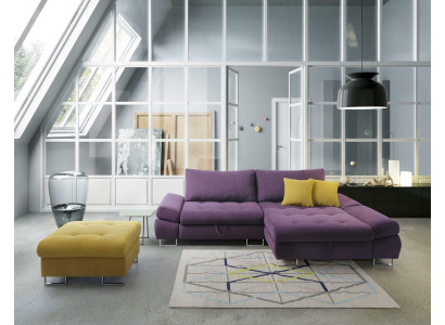 Eleganc L-Form Ecksofa Stoff Couch Wohnzimmer moderne Design Sofas