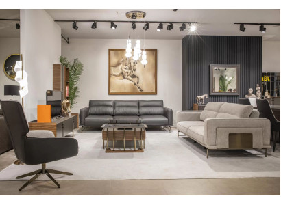 Sofagarnitur 4+3+1 Wohnzimmer Luxus Sofa Modern Neu Komplett Modern