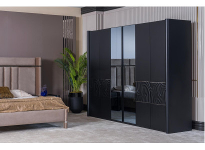 Kleiderschrank Schrank Luxuriöses Schlafzimmer Möbel Schränke Holz