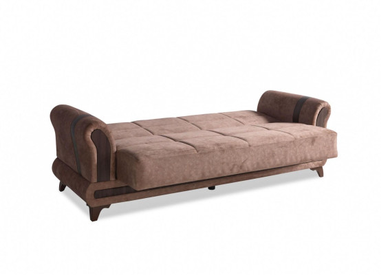 Sofagarnitur 3+2+1+1 Sitzer Wohnzimmer Set Textil Sofa Sessel Schlafsofa