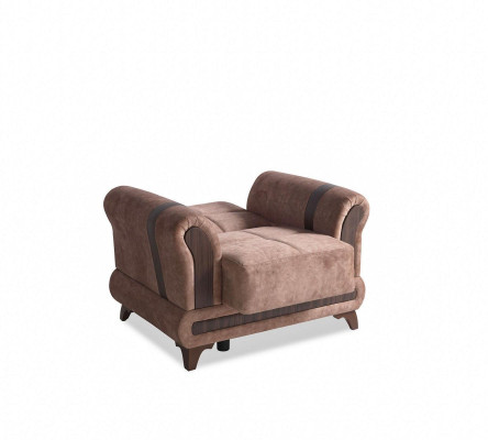 Sofagarnitur 3+2+1+1 Sitzer Wohnzimmer Set Textil Sofa Sessel Schlafsofa
