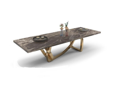 Großer Eleganter Esstisch Esszimmer Möbel Moderner Design Stilvoll Neu