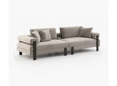 Wohnzimmer Sofa 2 Sitzer Luxus Designer Couch Polstersofas Modern Neu