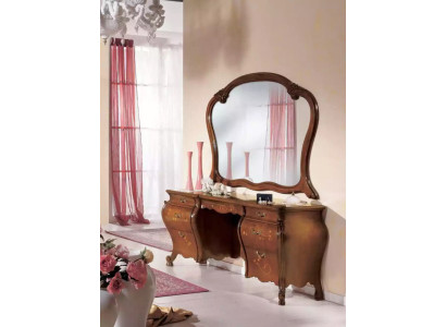 Schminktisch Set Spiegel Schlafzimmer Möbel Design 2tlg