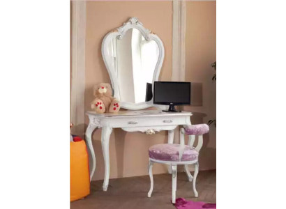 Schminktisch Set Konsole Spiegel Schlafzimmer Möbel Design2tlg Holz
