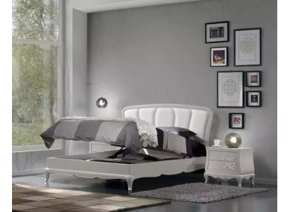 Bett 2x Nachttische 3 tlg. Schlafzimmer Set Modern Luxus Schlafzimmer
