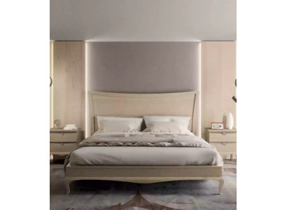 Design Möbel Modern Luxus Bett 2x Nachttisch Schlafzimmer Set 3tlg. Neu