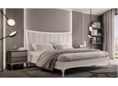 Design Schlafzimmer 3tlg. Bett 2x Nachttische Modern Luxus Betten Möbel