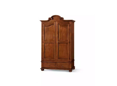 Klassischer Schrank Braun Schrankwand Kleiderschrank Italienische Möbel