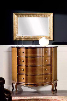 Klassische Kommode Braune Anrichte Kommoden Luxus Möbel Sideboard konsole