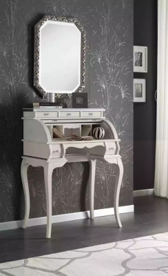 Exklusive weiße Kommode für Wohnzimmer Hochwertige Holzmöbel