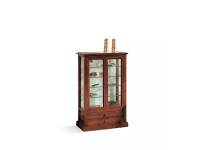 Vitrine Schrank Wohnzimmer Schränke Anrichte Italienische Möbel Holz