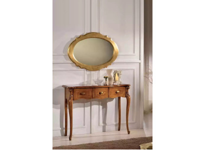 Brauner Konsolentisch Scminktische Schlafzimmer Möbel Holz Luxus Design
