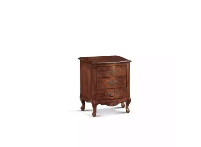 Nachttisch Luxus Holz Nachttische Tisch Konsolen Klassische Stil Braun