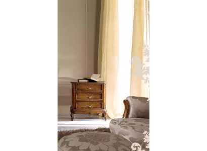 Klassischer Brauner Nachttisch Schubladen Ablagetisch Schlafzimmer Möbel