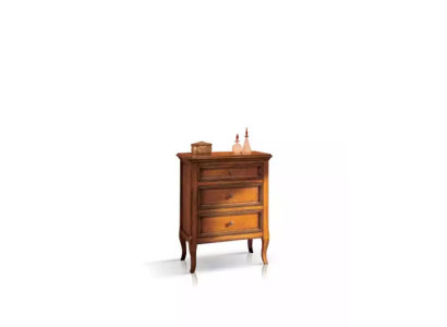 Nachttisch Klassische mit 3 Schubladen Konsolen Design Schlafzimmer