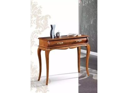 Klassischer Konsolentisch Holzmöbel Luxus Ablagetisch Schlafzimmer
