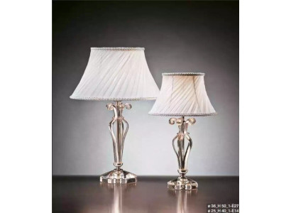 Klassische Weiße Tischlampe Kronleuchter Stil Kristall Stehlampe Neu