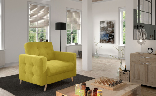 Sessel Designer Stuhl Polster Relax Stoff Textil Lounge Neu Fernseh 1 Sitzer