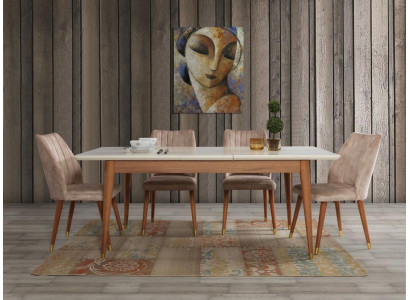 Esstisch Esszimmer Stil Modern Design Tisch Holz Möbel Luxus Tische