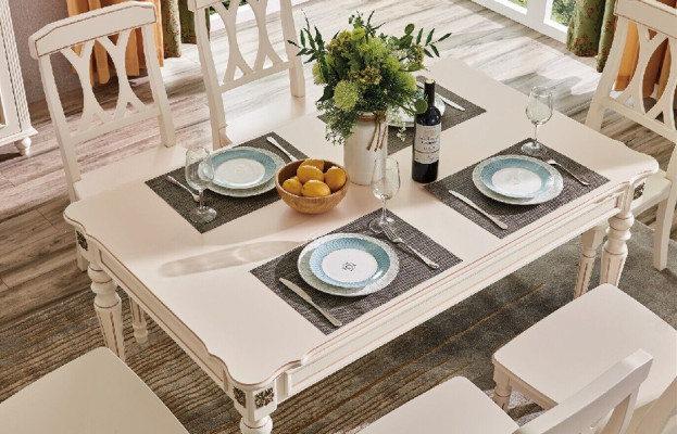 Esszimmer Esstisch 6x Stühle Ess Set Holz Gruppe Stuhl Sets Gruppe Garnitur 7tlg