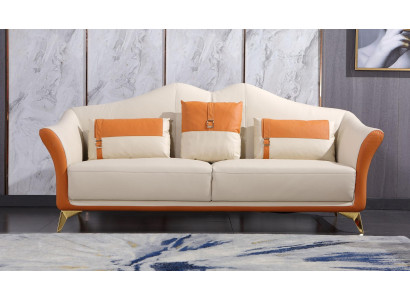 Klassischer Dreisitzer Sofa 3 Sitzer Design Sofas Couch Italienische Stil