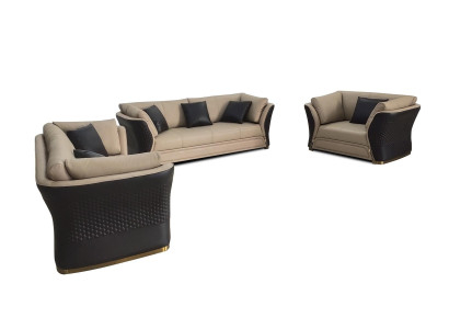 Sessel Design Couch Sofa Relax Lounge Leder Fernseh Luxus Club Polster