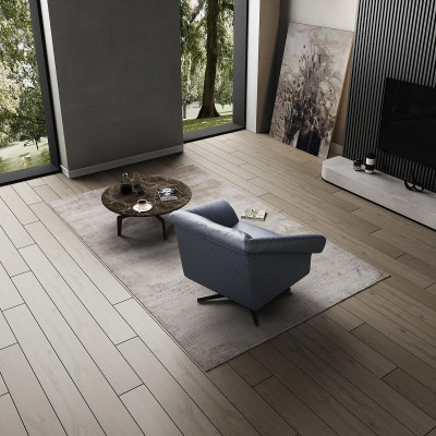 Sessel Design Luxus Relax Club Lounge Einsitzer Polster Stoff Leder