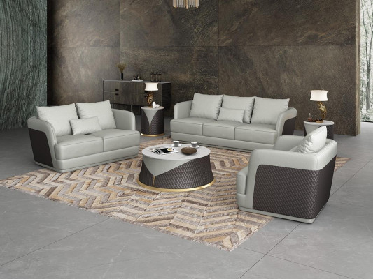 Design Sofagarnitur Sitz Polster Couch 321 Garnituren Ledersofa Polster Couchen