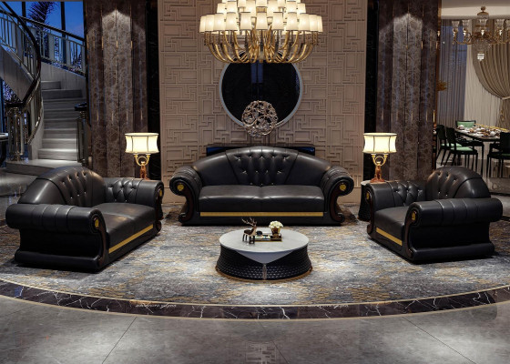 Chesterfield Sofa Klassische Couch Garnitur Couchgarnituren 3tlg Sitzpolster