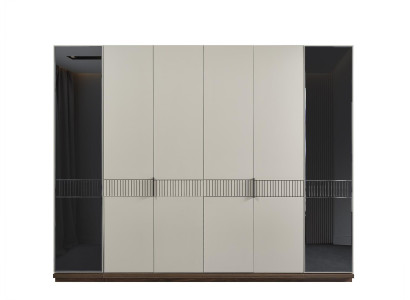 Kleiderschrank Schrank Luxus Holz Schränke Design Möbel Schlafzimmer Weiß Neu