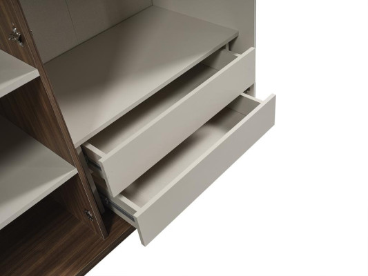 Kleiderschrank Schrank Luxus Holz Schränke Design Möbel Schlafzimmer Weiß Neu