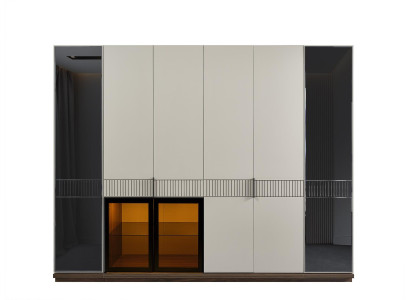 Kleiderschrank Schrank Luxus Holz Schränke Design Möbel Schlafzimmer Weiß Neu