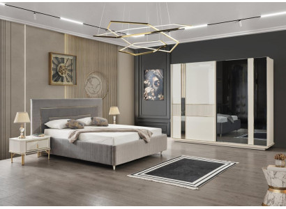 Kleiderschrank Schrank Luxus Holz Schränke Design Möbel Schlafzimmer Weiß