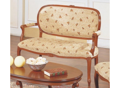 Design Zweisitzer Sofa Luxus Sofas Sofa 2er Couch Textil Italienische Möbel Neu