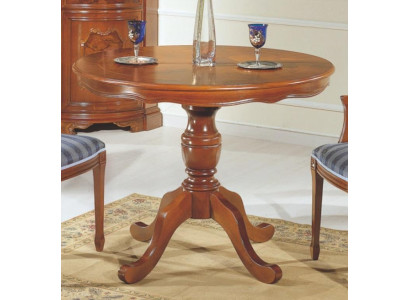 Luxus Rund Tisch Massiv Holz Italien Esszimmer Tische Runde Möbel Esstisch Neu