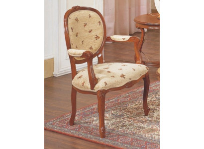 Esszimmer Stuhl braun Luxus klassischer Holzstuhl Stühle Italienische Möbel