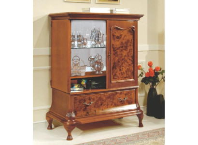 Hausbar Schrank Wohnzimmer Schränke Barschrank Vitrine Italienische Möbel Holz