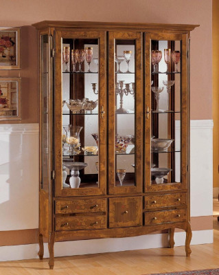 Schränke Vitrinen Glasschrank Holz Vitrine Schrank Möbel Italienische Anrichte