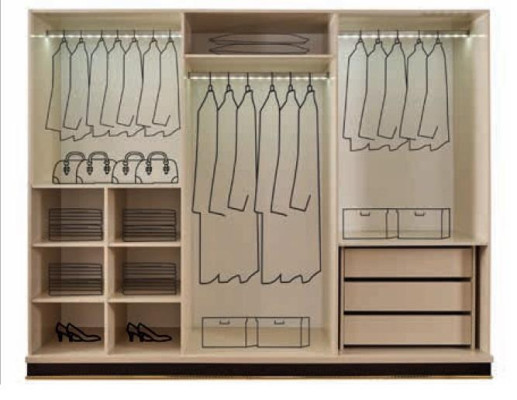 Kleiderschrank Spiegel Luxus Schrank Schlafzimmer Möbel Schränke