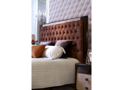Bett Luxus Polster Design Doppel Betten Hotel Ehe Schlaf Zimmer Textil