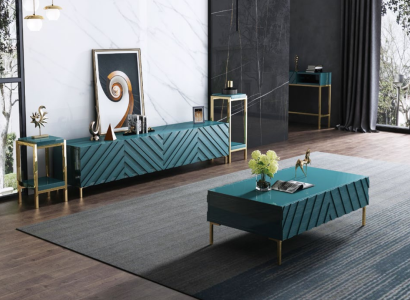 Modernes Design Wohn Wand Wohnzimmer Sideboard RTV Regal Staender