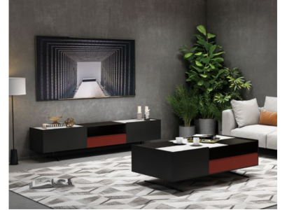 Wohnzimmerschrank Sideboard rtv Kommode TV Schrank Modern Deko Lowboard